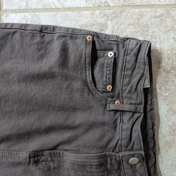 Denim Midi Skirt Gap | 28 Petite | Terra Brown - Picture 3 of 8